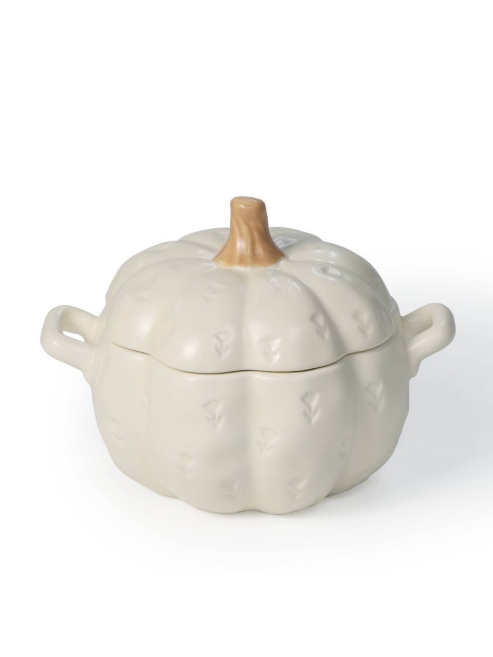 New! Cream Pumpkin Ceramic Covered Casserole Bakeware Target Bullseye Playground